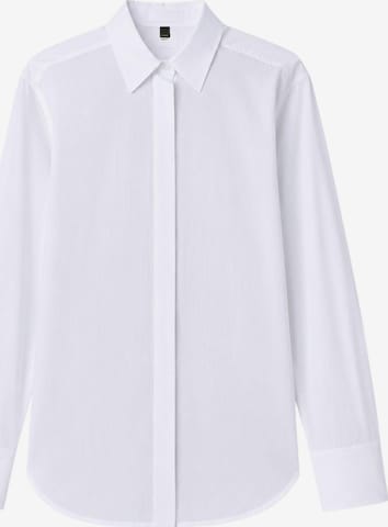 PINKO Blus 'CASSATA CAMICIA' i vit: framsida