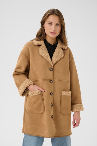Kaffe Winter jacket in Beige: front