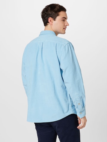 Lee Regular Fit Skjorte i blå