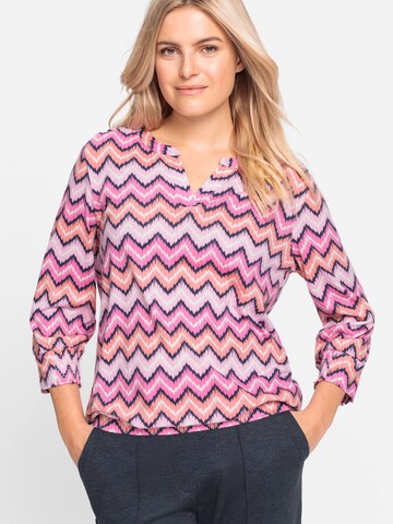 T-shirt Olsen en rose : devant