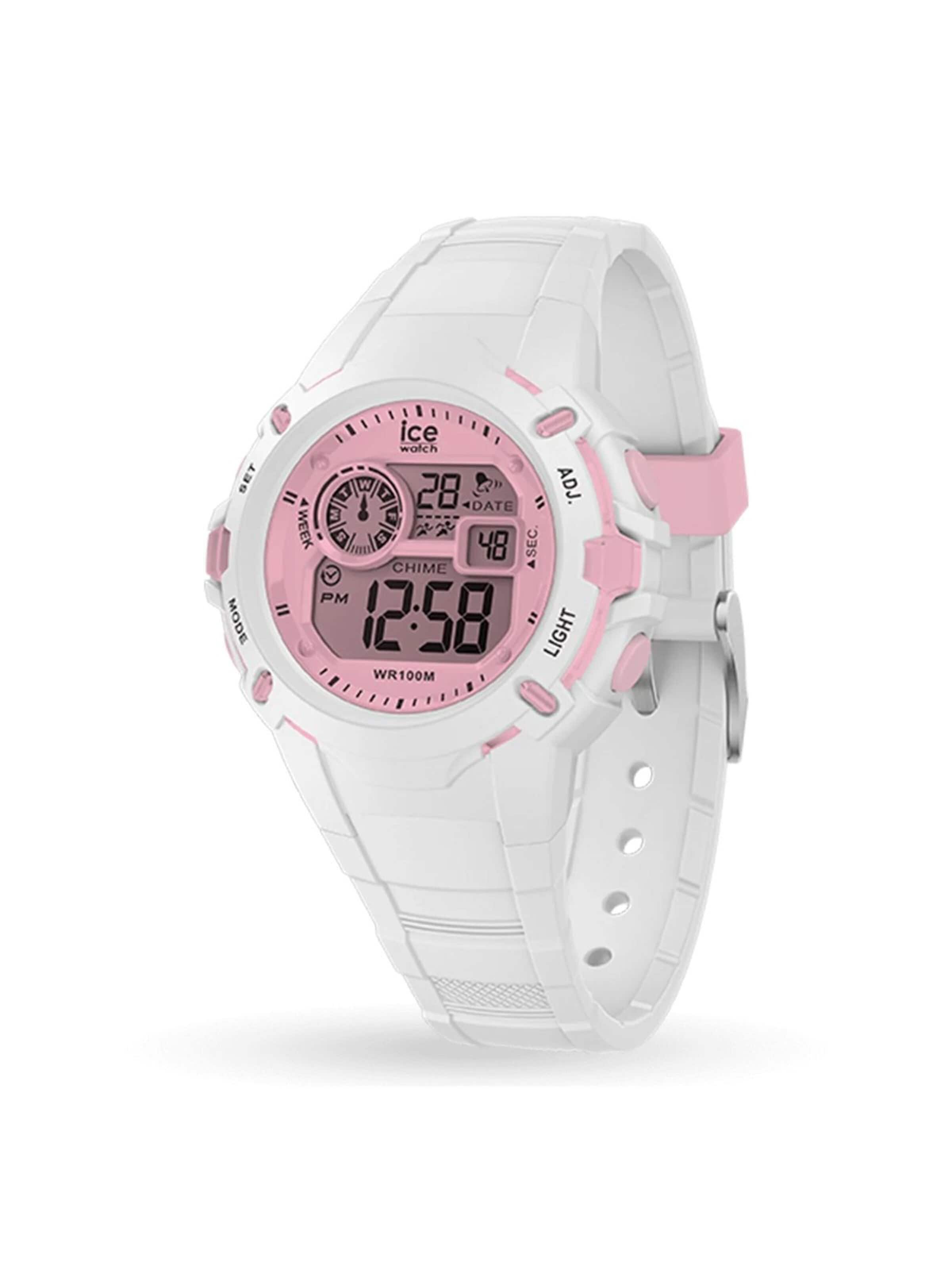Ice-Watch Digitaal horloge in Wit: voorkant