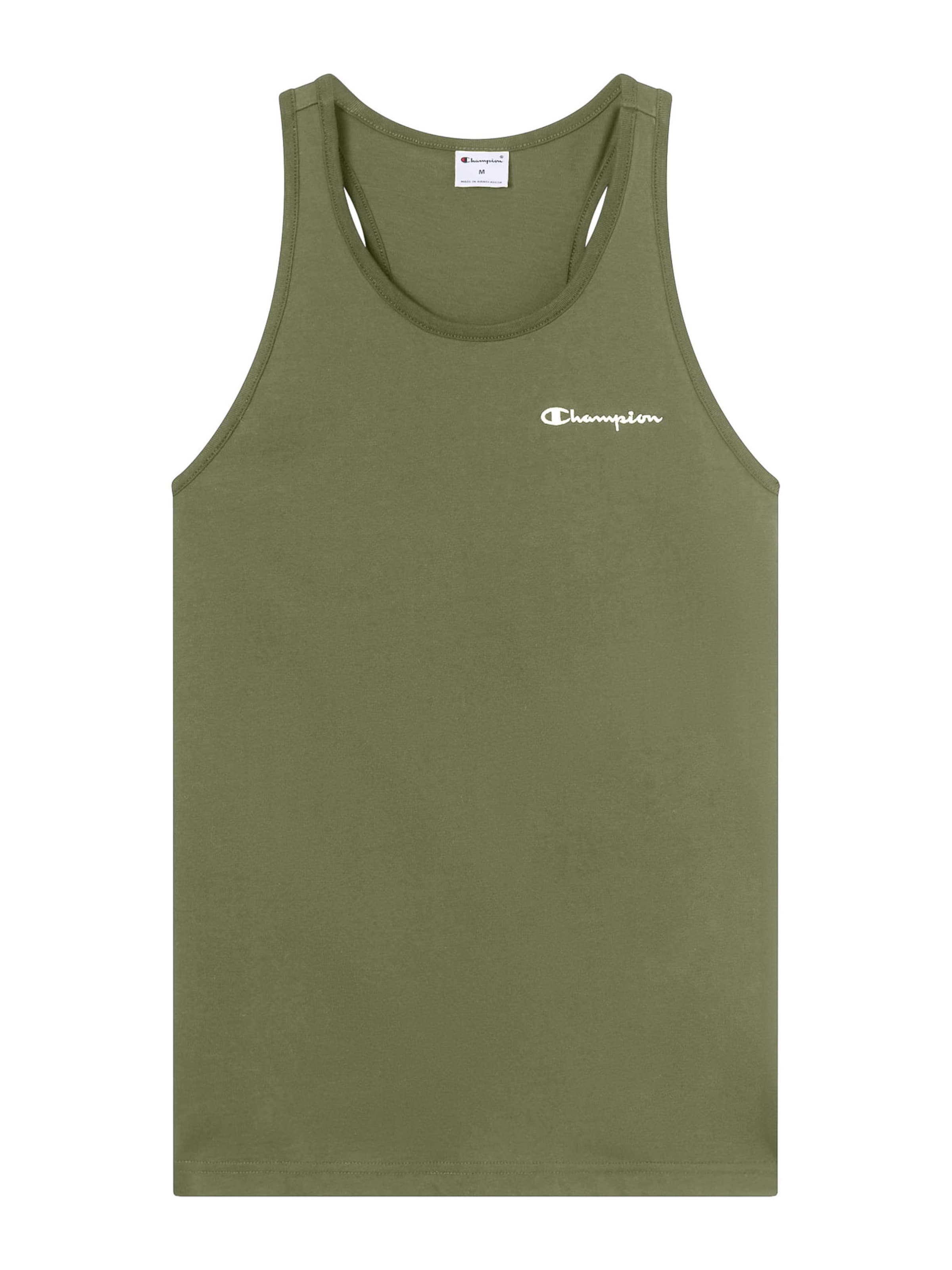 Champion Authentic Athletic Apparel Футболка в Зеленый: спереди