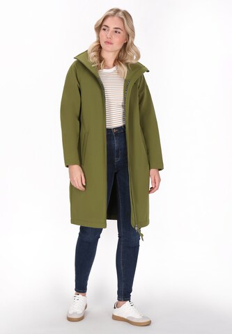 Manteau fonctionnel Schmuddelwedda en vert