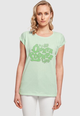 ABSOLUTE CULT T-Shirt 'Willy Wonka And The Chocolate Factory - Oompa Loompa Land' in Grün: Vorderseite
