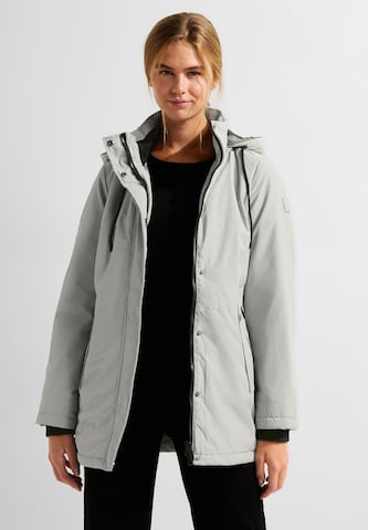 CECIL Between-Seasons Coat in Grey: front