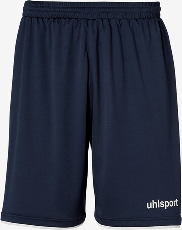 UHLSPORT Regular Workout Pants in Blue: front