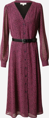 MICHAEL Michael Kors - Vestido camisero 'KATE' en rosa: frente