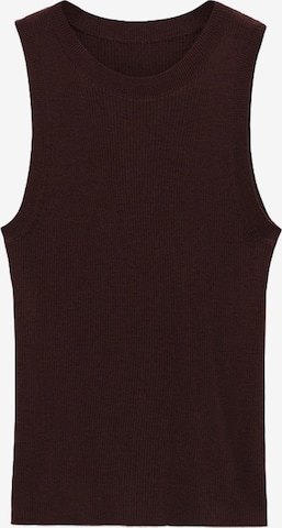 MANGO Top 'KARL' in Braun: Vorderseite