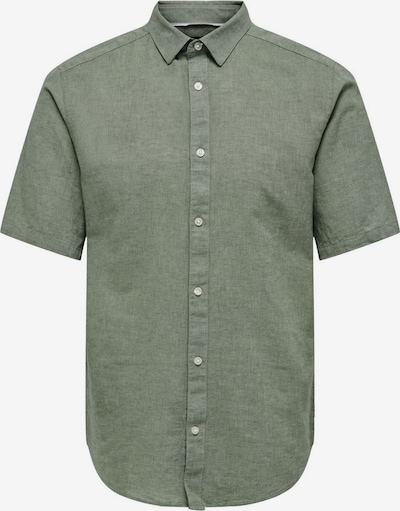Only & Sons Camisa 'Caiden' em verde, Vista do produto