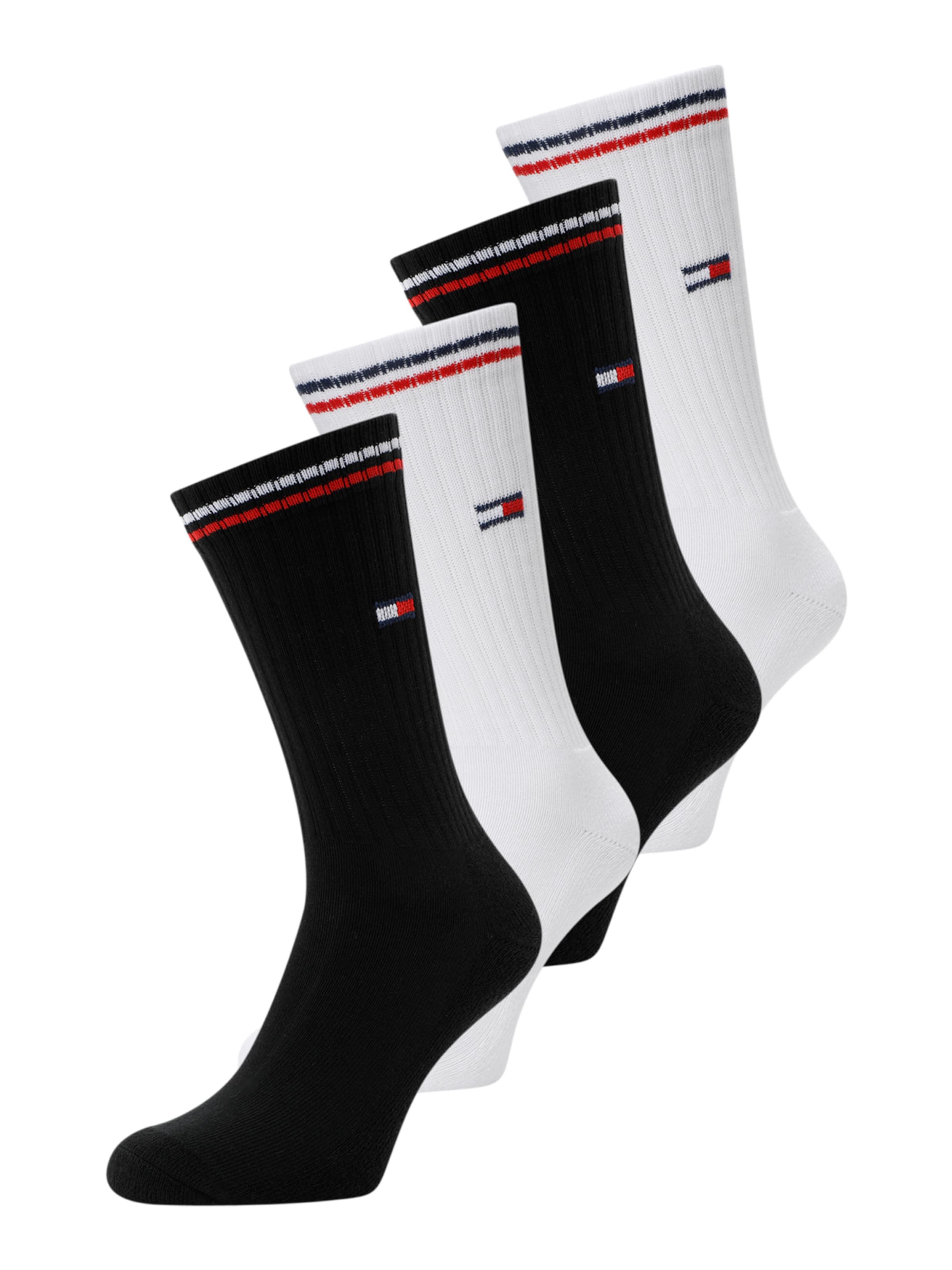 Tommy Hilfiger Underwear Ponožky 'ICONIC' - Čierna: predná strana