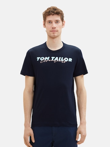 TOM TAILOR T-Shirt in Hellblau, Dunkelblau YOU | ABOUT