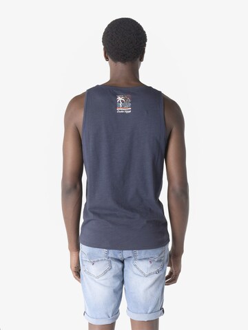 KOROSHI T-shirt i blå
