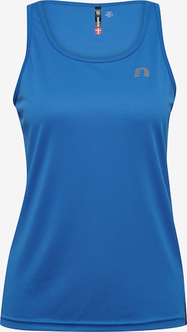 T-shirt fonctionnel Newline en bleu : devant