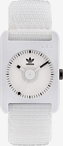 ADIDAS ORIGINALS Analoog horloge ' Ao Street Retro Pop Two ' in Wit: voorkant