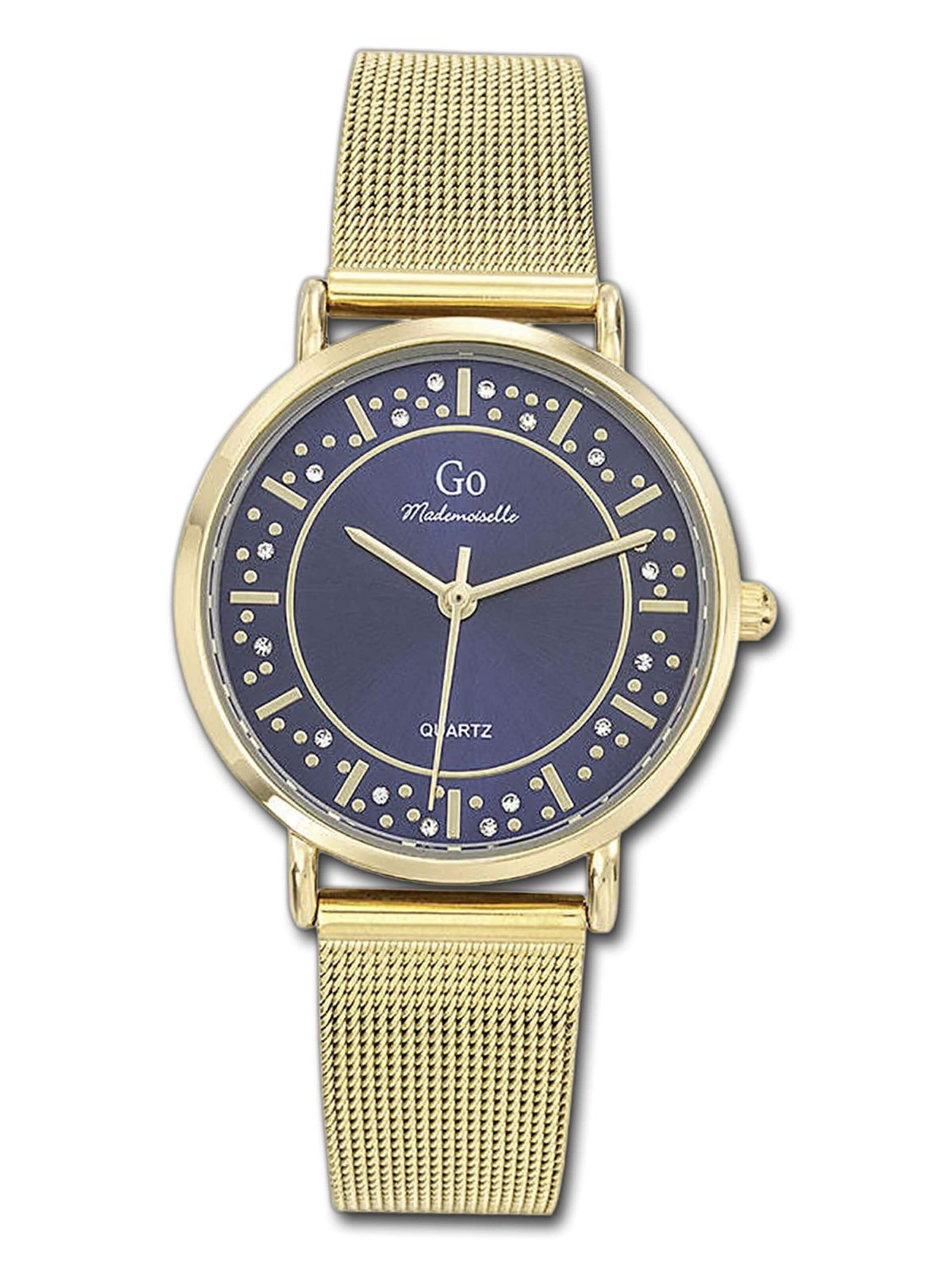 Orologio analogico di GO GirlOnly in oro: frontale