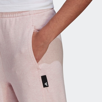 ADIDAS SPORTSWEAR Tapered Sporthose in Pink