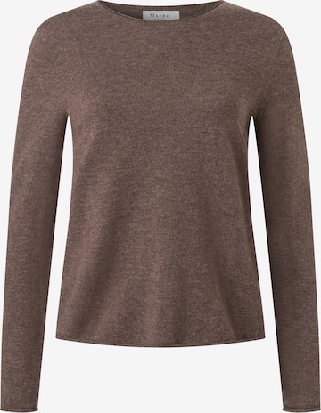 MAERZ Muenchen Sweater in Brown: front