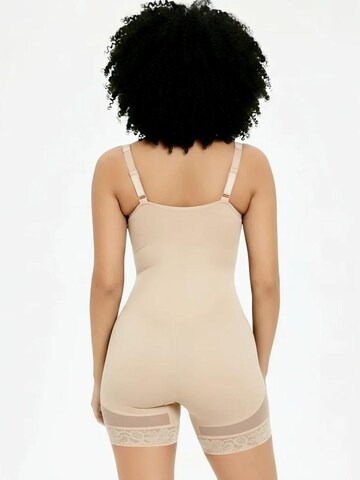 Body modelant 'Corrigerende Bodysuit met haakjes en rits' Shapetape en beige