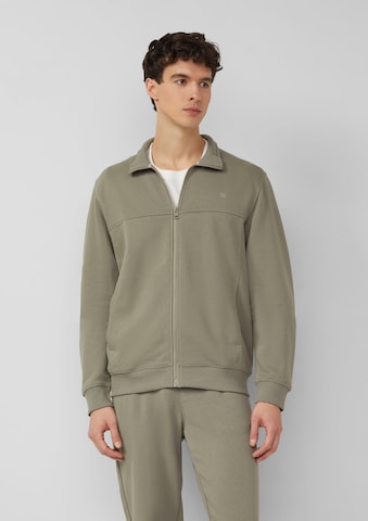 s.Oliver Sweatjacke in Grün: Vorderseite