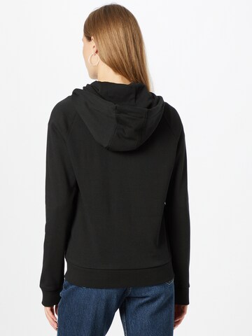 LACOSTE Zip-Up Hoodie in Black