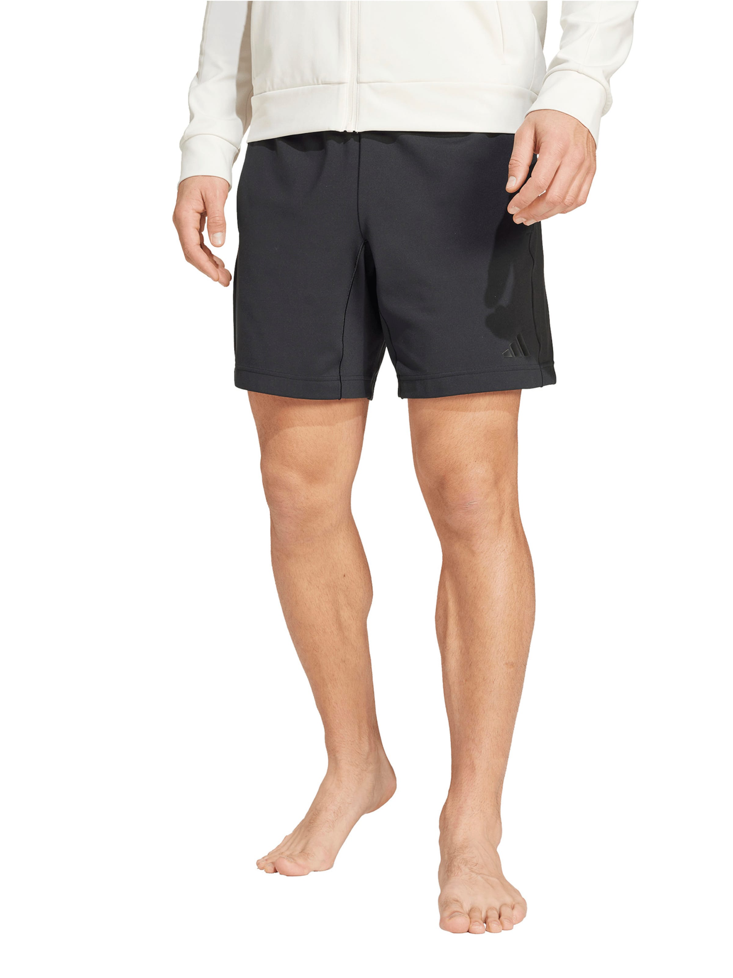 ADIDAS PERFORMANCE Štandardný strih Športové nohavice 'Puremotion' - Čierna: predná strana