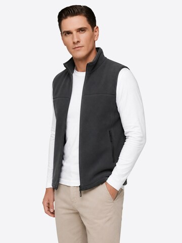 ALLTHEMEN Vest 'Spielraum' in Grey: front