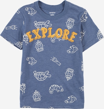 T-Shirt Carter's en bleu : devant