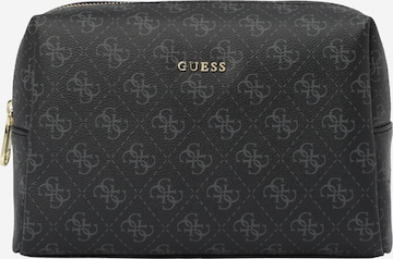 GUESS Toiletry Bag 'Tya' in Black: front
