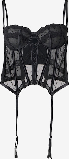 70/A dydžio Korsetas 'Kat' iš Hunkemöller, spalva – juoda, Prekių apžvalga