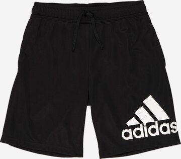 Pantaloni sportivi 'Designed 2 Move' di ADIDAS SPORTSWEAR in nero: frontale