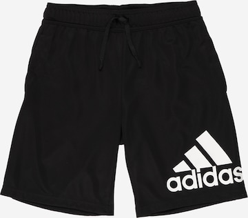 ADIDAS SPORTSWEAR Regular Sports trousers 'Designed 2 Move' in Black: front