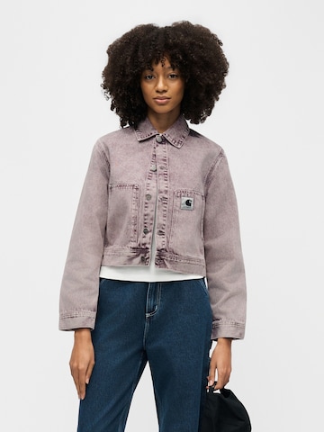 Carhartt WIPPrijelazna jakna 'Arca' - ljubičasta boja: prednji dio