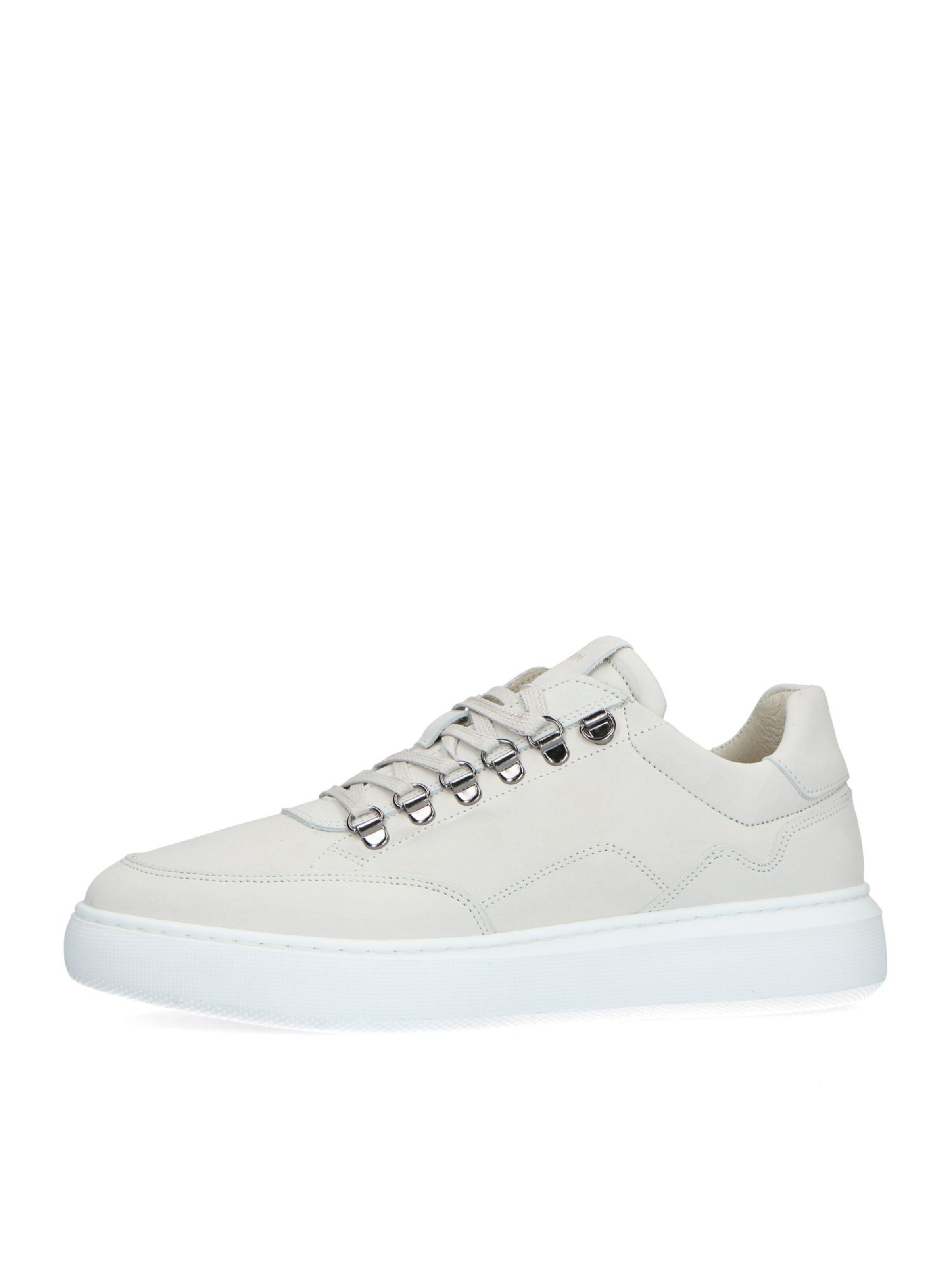 MANFIELD Sneakers in White: front