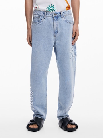 Loosefit Jean Desigual en bleu : devant