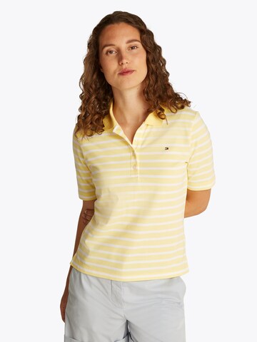 TOMMY HILFIGER Koszulka '1985' w kolorze żółty: przód
