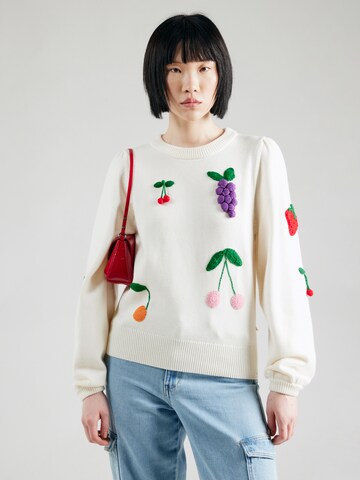 Fabienne Chapot Sweater 'Fruity' in Beige: front