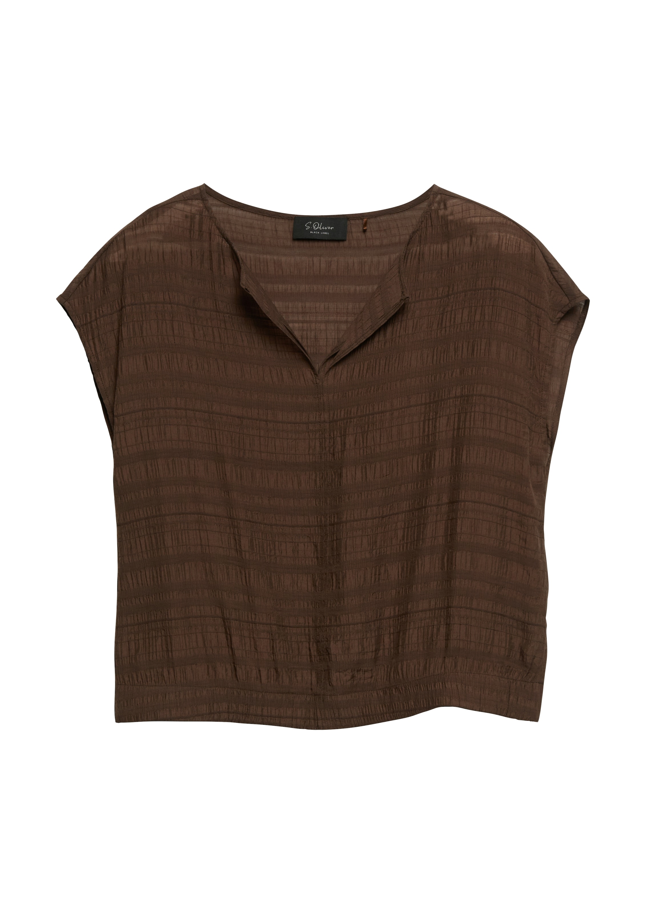 s.Oliver BLACK LABEL Blouse in Brown: front