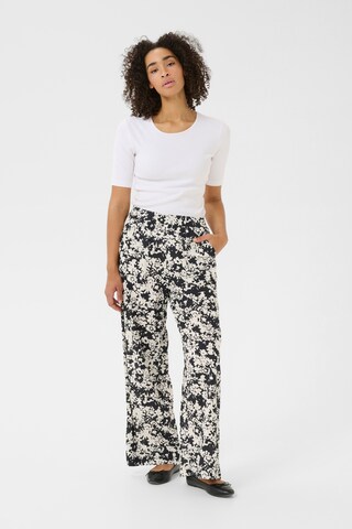 Kaffe Wide leg Broek 'BPliah' in Zwart