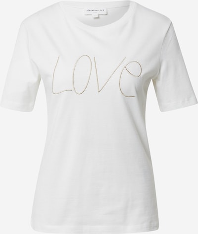 Tricou Maison 123 pe ecru / alb, Vizualizare produs