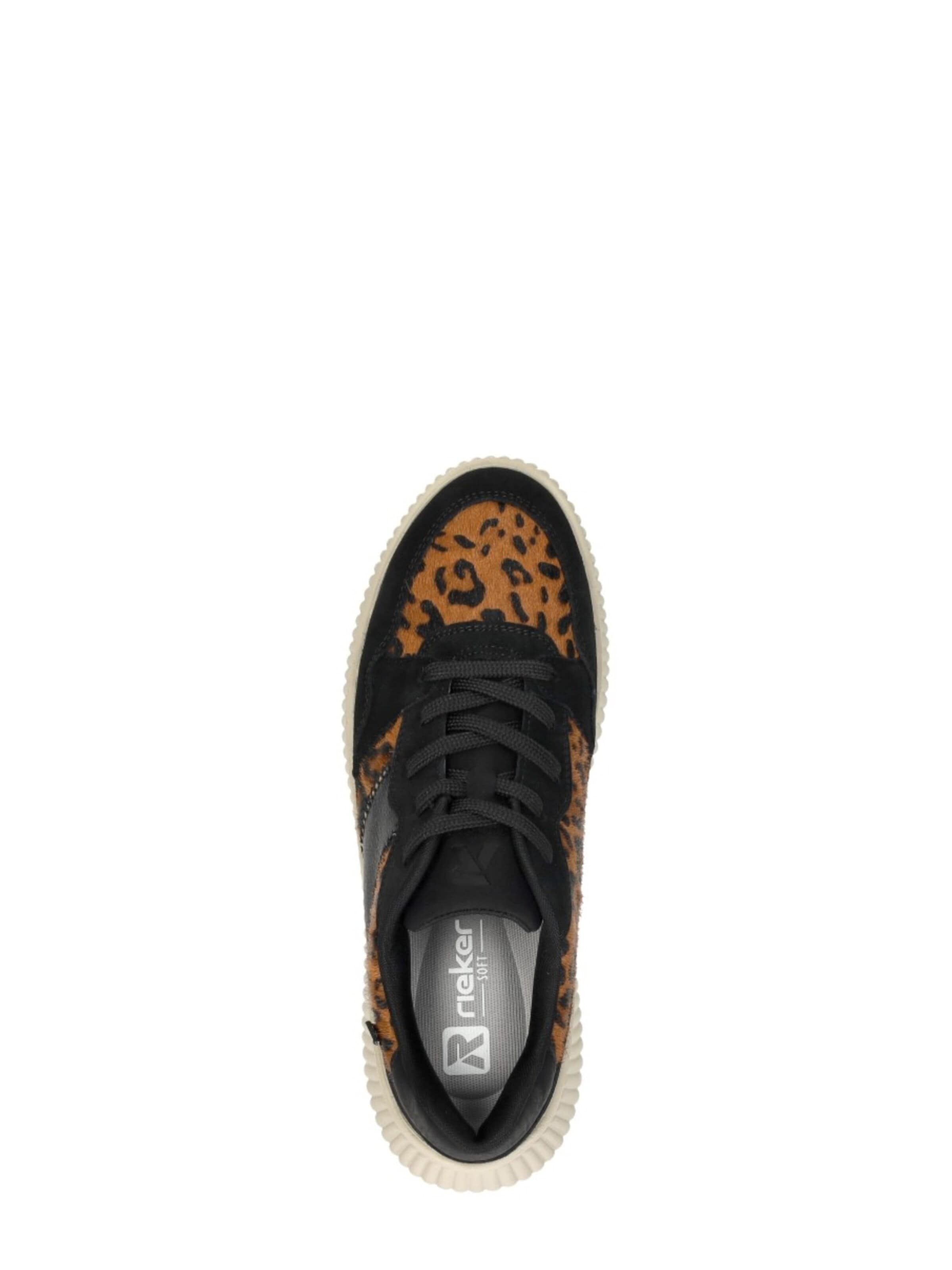 Baskets basses 'Sneakers Laag' Rieker en noir