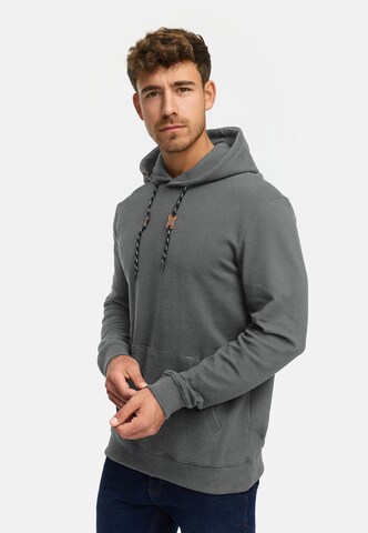 Sweat-shirt 'Guadalupe' INDICODE JEANS en gris