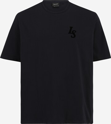 T-Shirt Lyle & Scott Big&Tall en bleu : devant