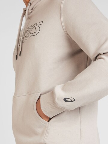 ASICS Athletic Sweatshirt in Beige