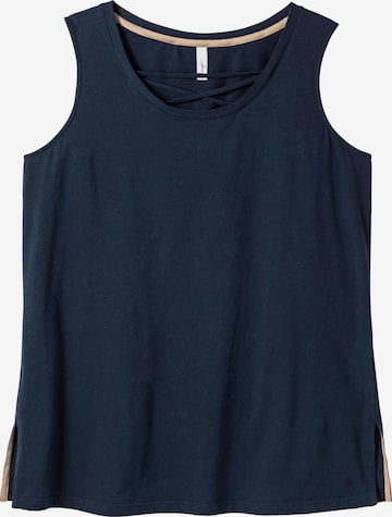 SHEEGO Top in Blue: front