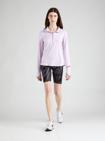 UNDER ARMOUR Funktionsshirt 'Qualifier Run' in Lila