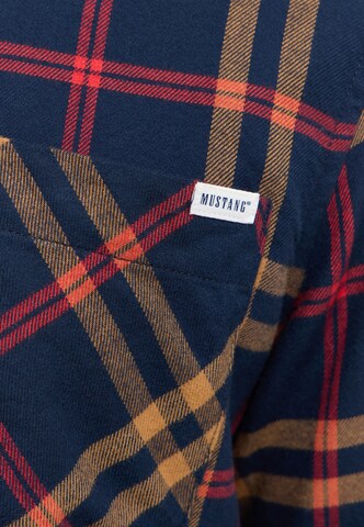 MUSTANG Regular Fit Hemd 'Eastbridge' in Blau