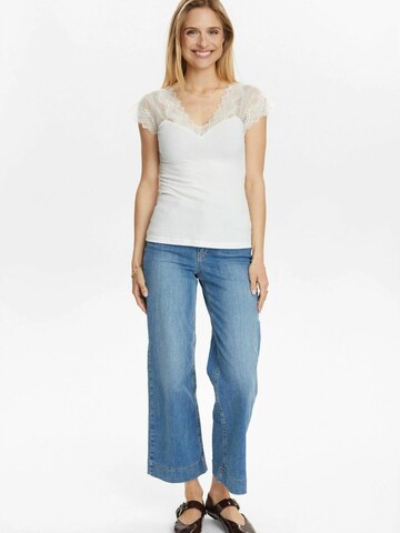 NÜMPH Overdel 'NUSIRRI' i hvid