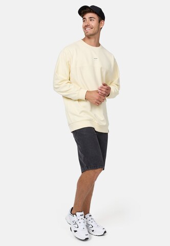 INDICODE JEANS Sweatshirt 'Bridge' in Beige