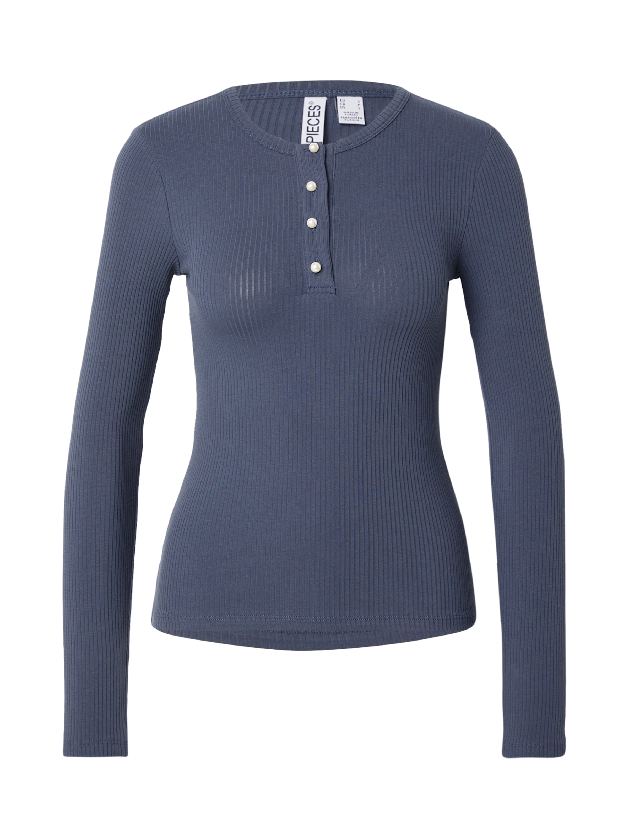 PIECES Tričko 'PCKITTE' – modrá: přední strana