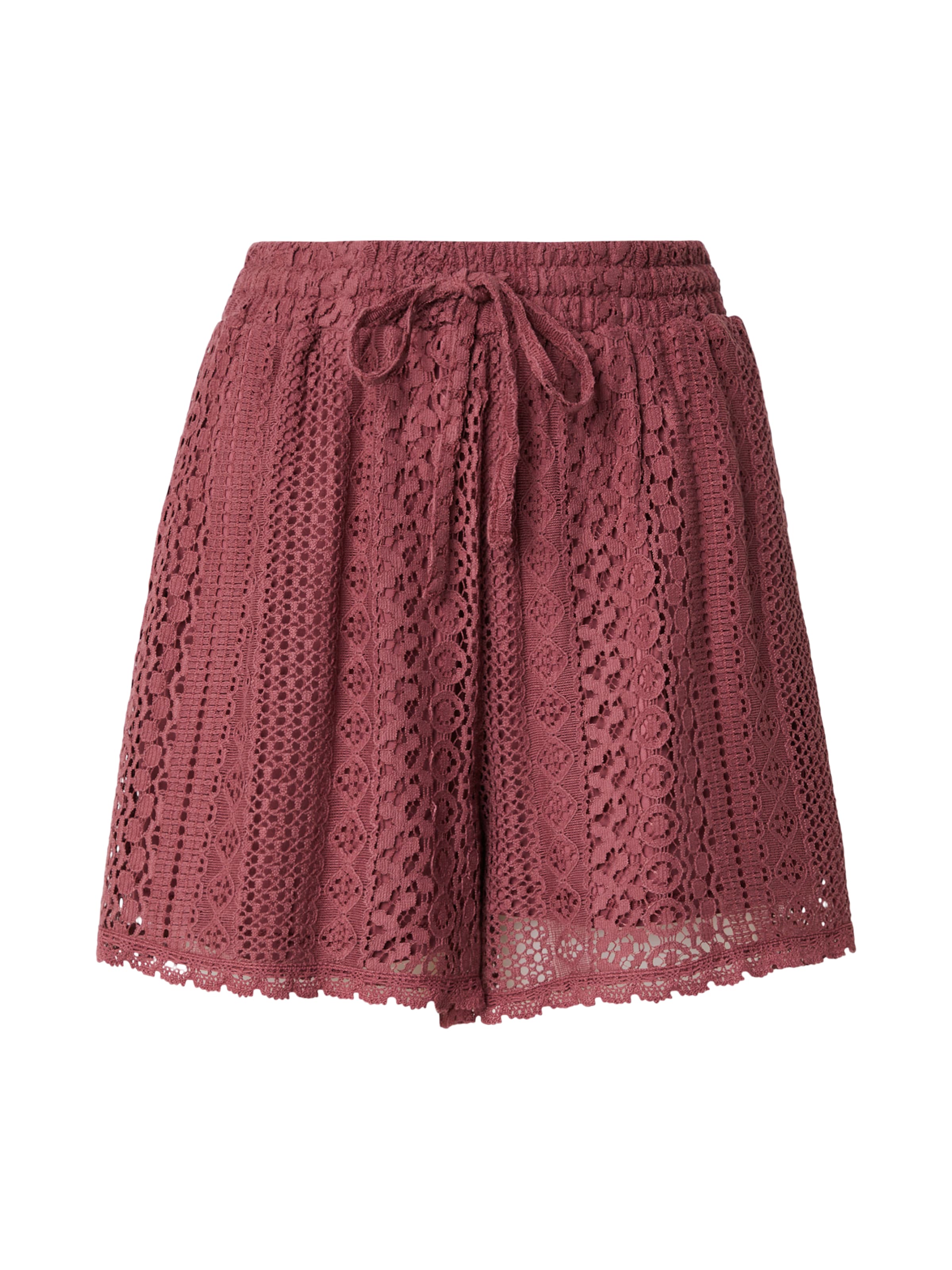 ABOUT YOU Normalny krój Spodnie 'Ina' w kolorze różowy: przód